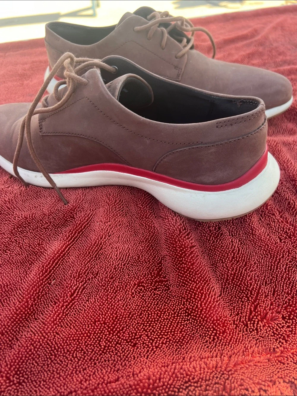 Cole Haan Grand GD Troy Plain OX Shoes Career Business Casual Brown 9 Men’s